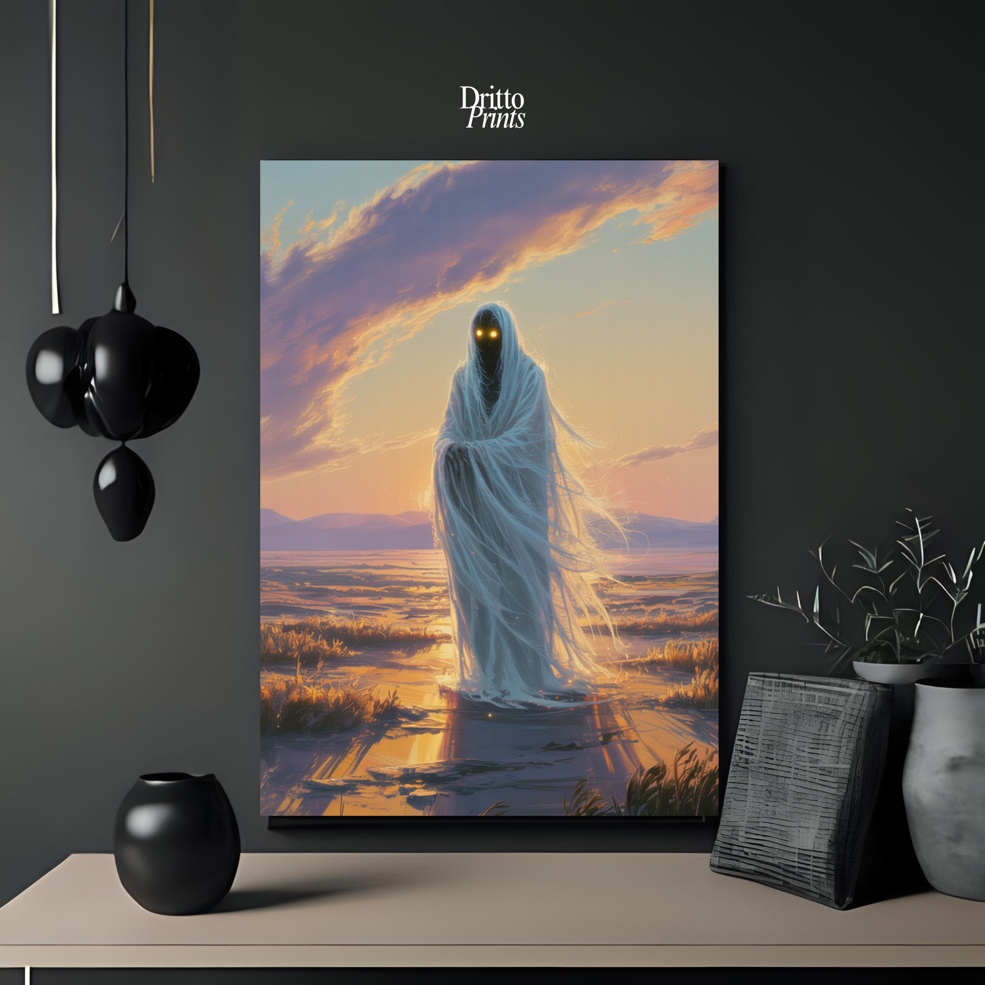 (PD10) Yellow Eyes in the Cosmos - Poster