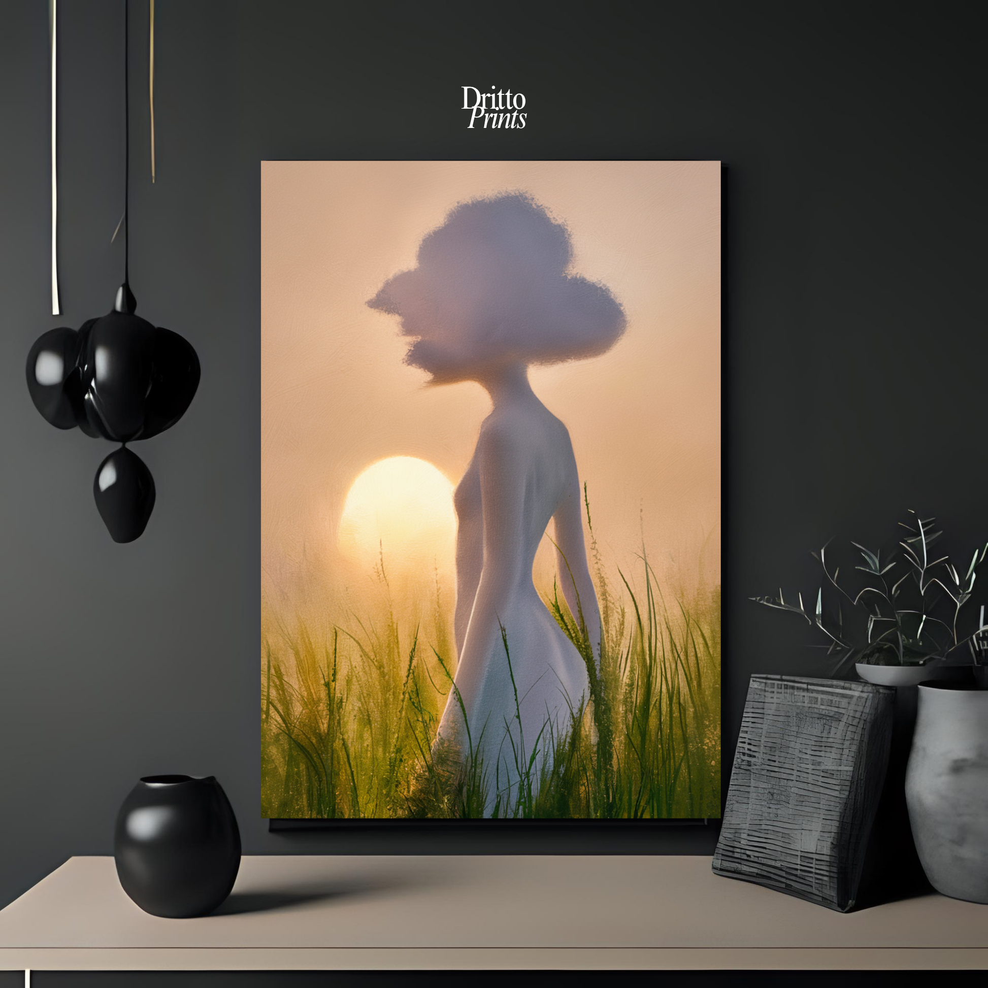 (PD9) Stillness in Bloom - Poster