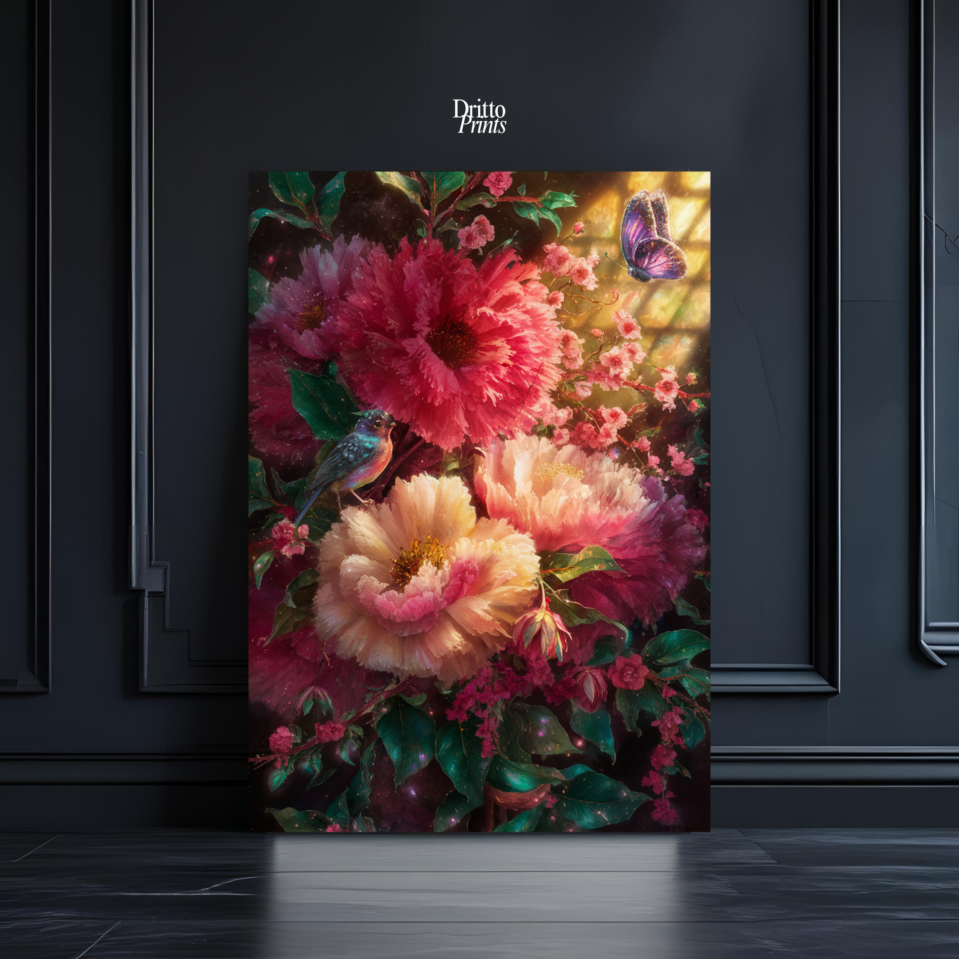 (CD6) Bouquet of Light - Canvas