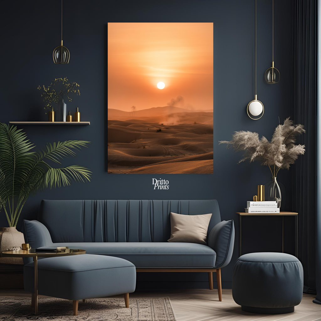(PD18) Sunburnt Silence - Poster