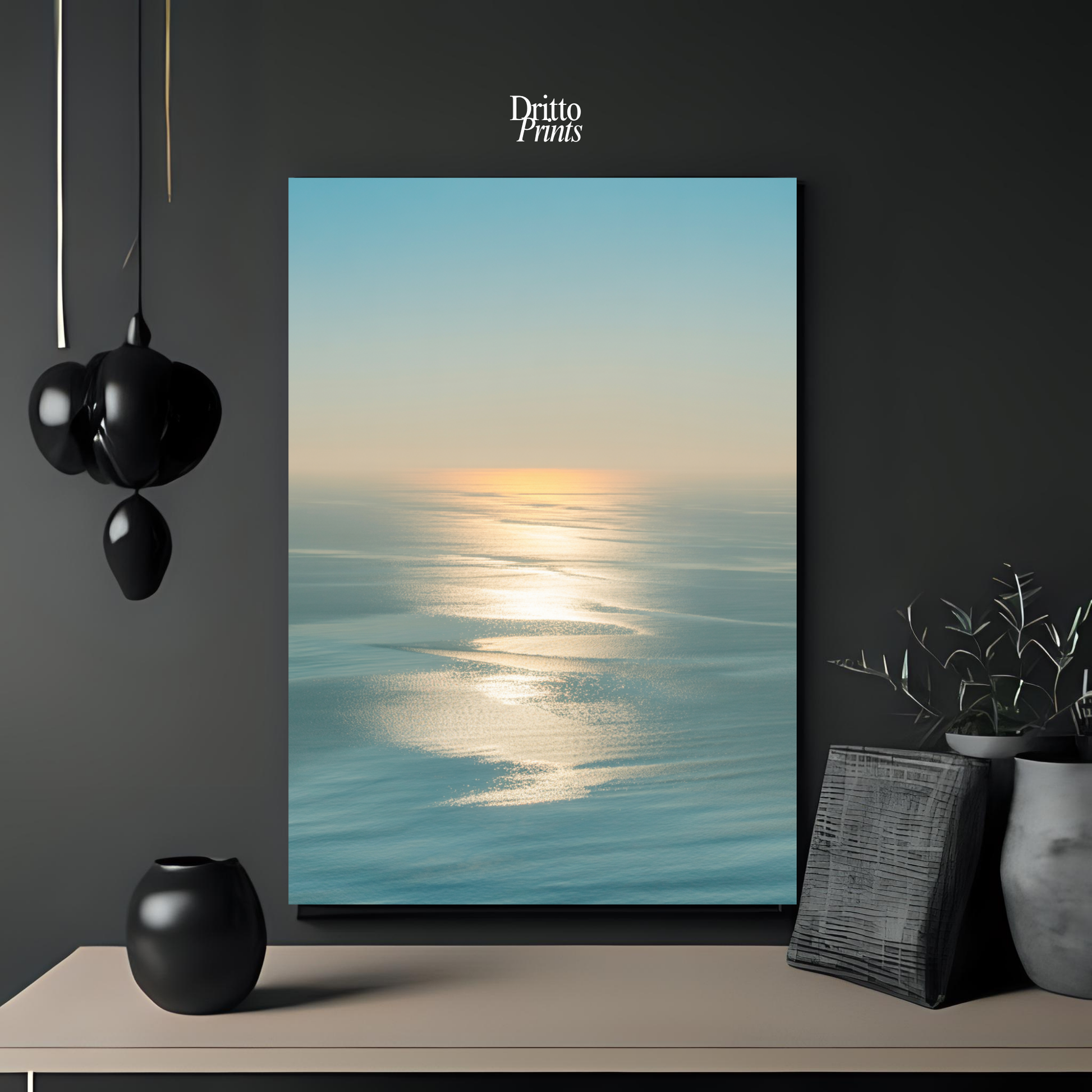 (CD3) Where Sky Meets Sea - Canvas