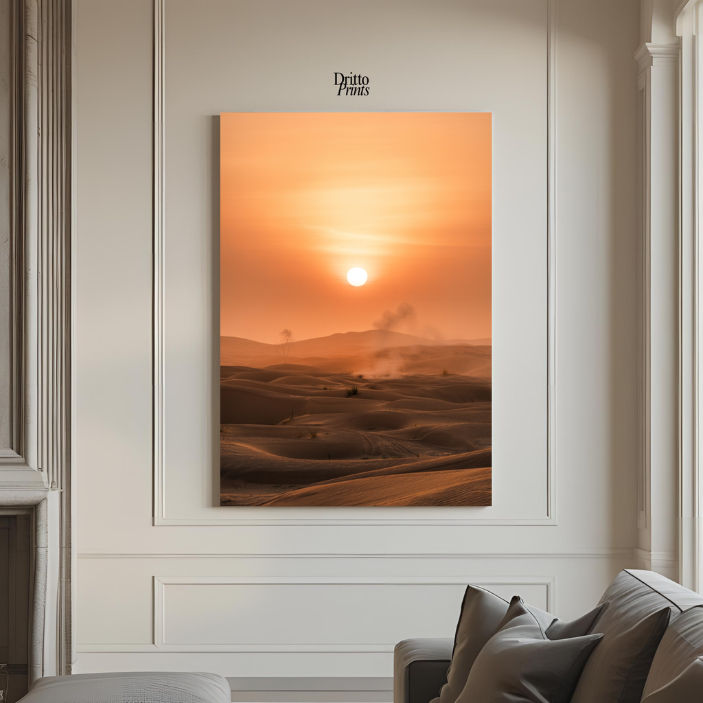 (PD18) Sunburnt Silence - Poster