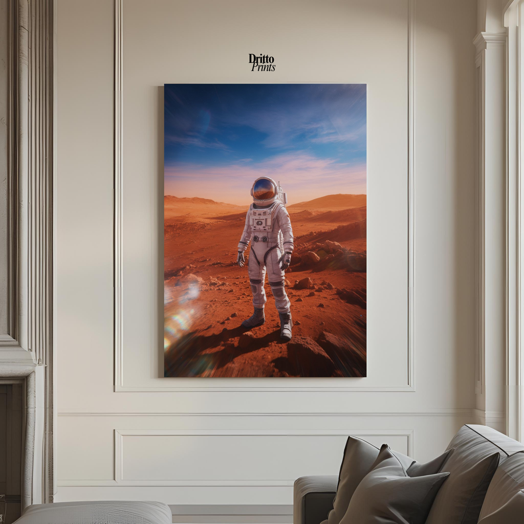 (PD22) Among Crimson Worlds - Poster
