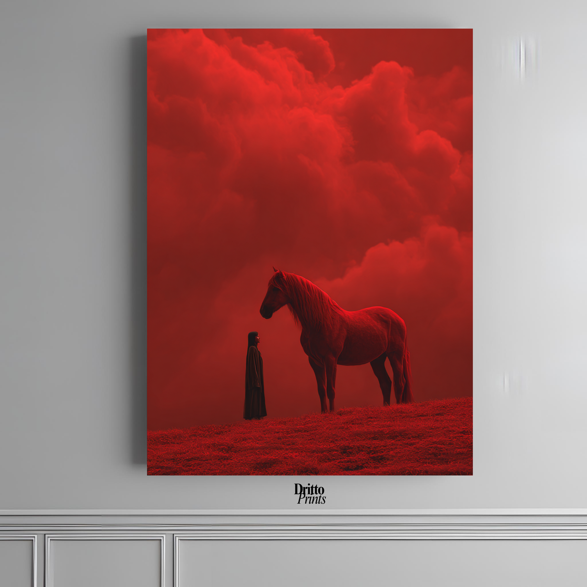 (PD30) Dream Horse & Figures Poster