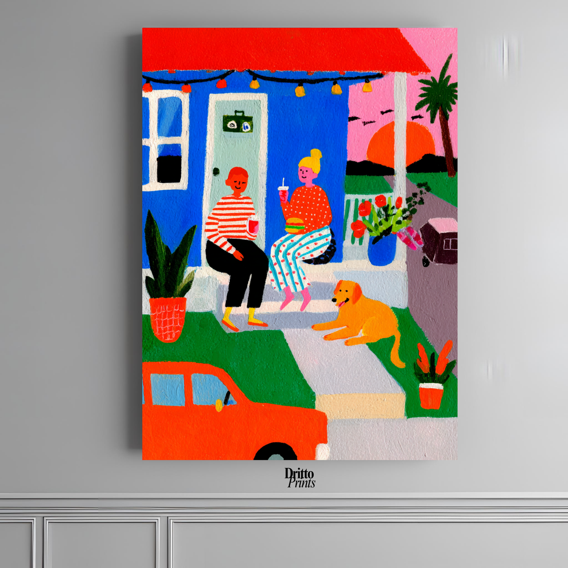 (PD43) Summer Evenings 1984 - Poster