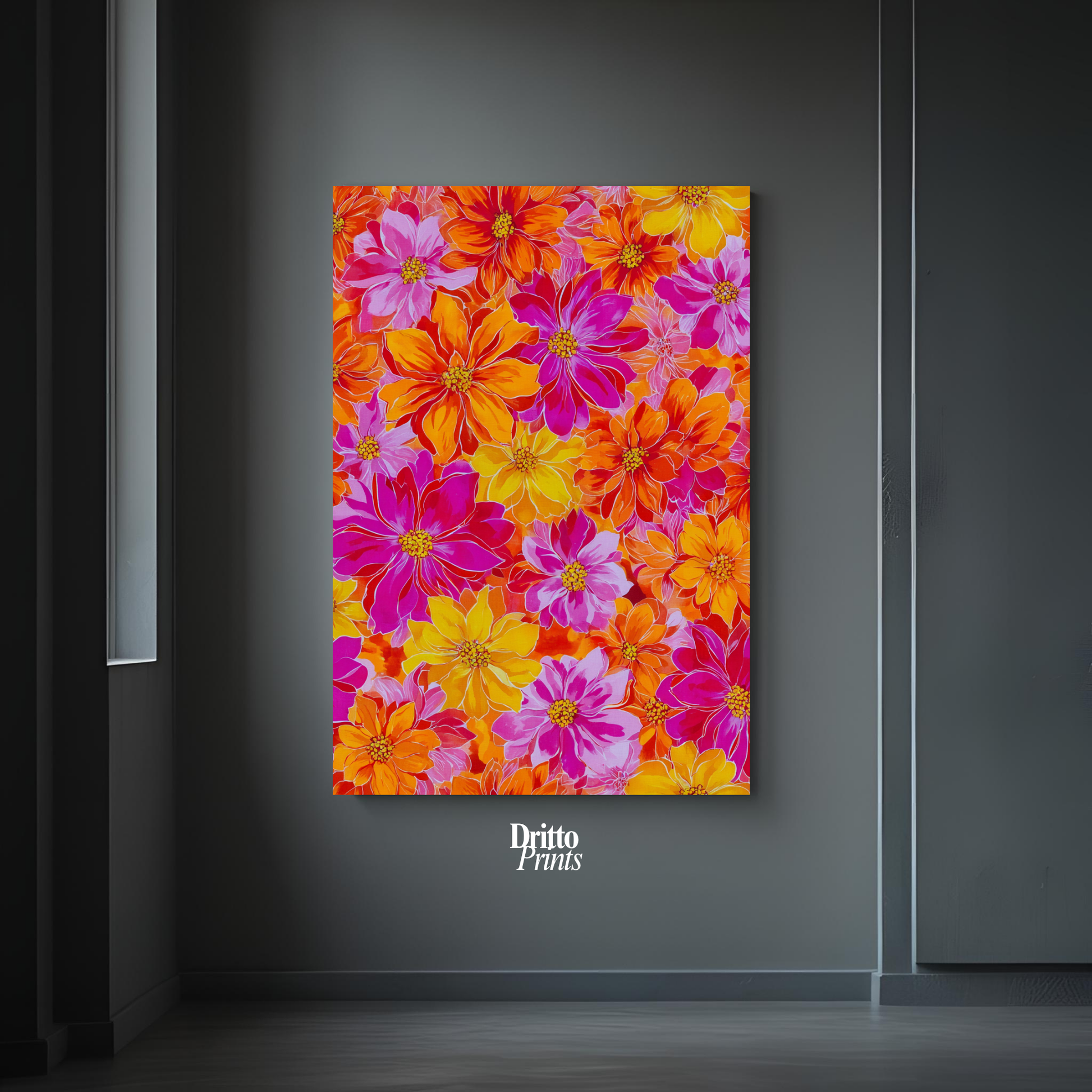 (CD8) Groove Garden - Canvas