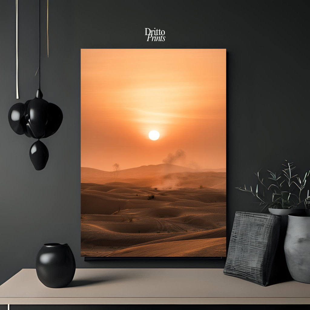 (PD18) Sunburnt Silence - Poster