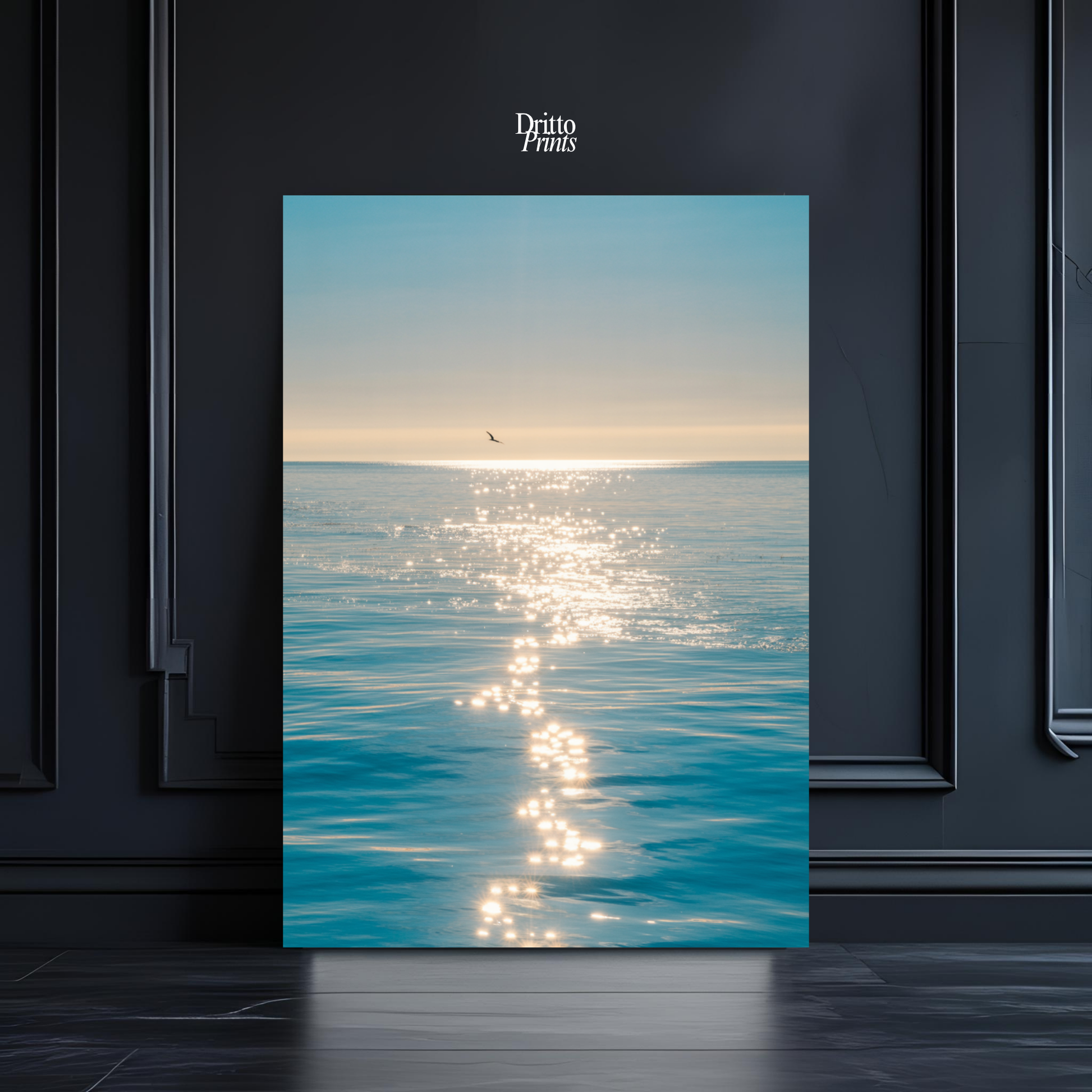 (PD12) A Moment at Sea - Poster
