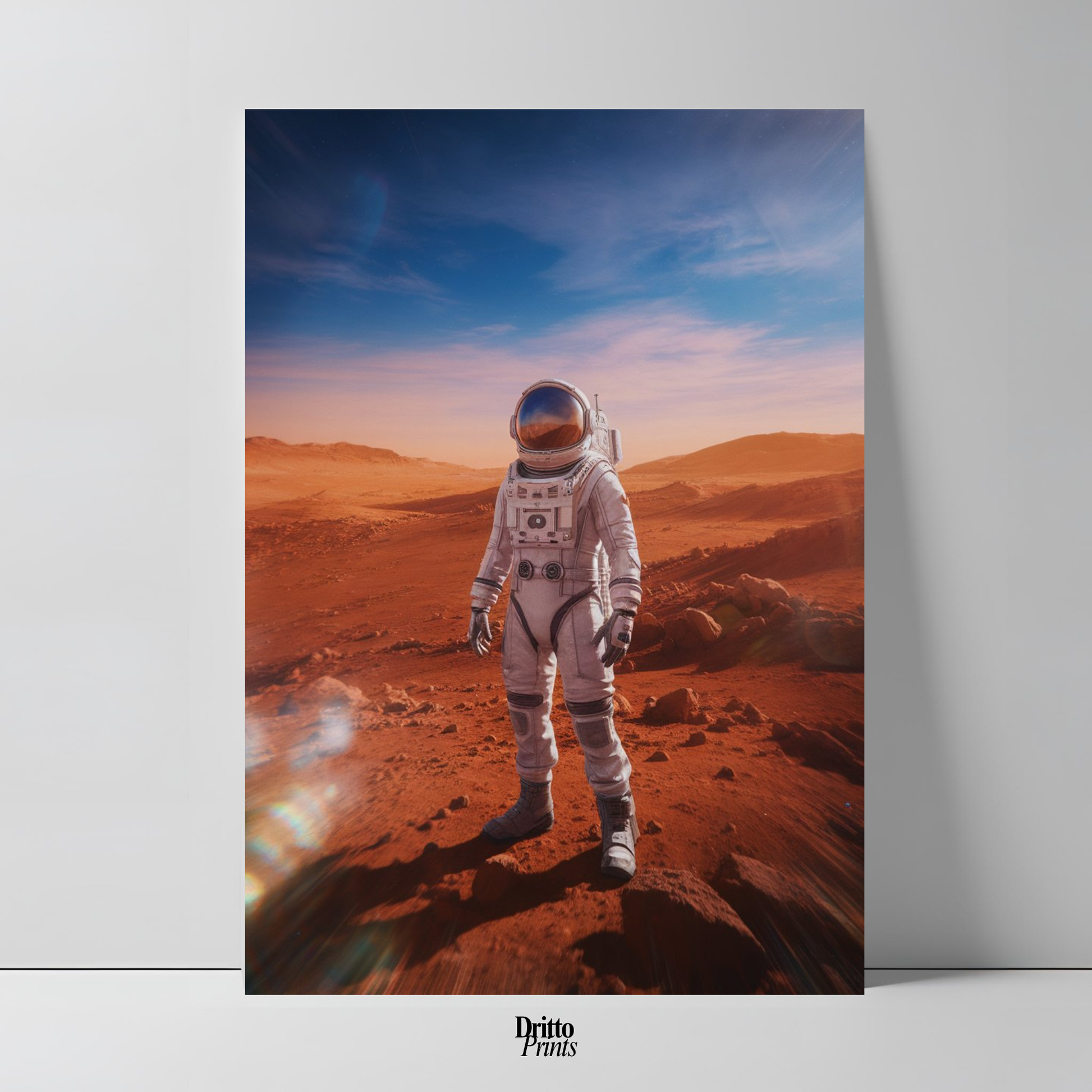 (PD22) Among Crimson Worlds - Poster