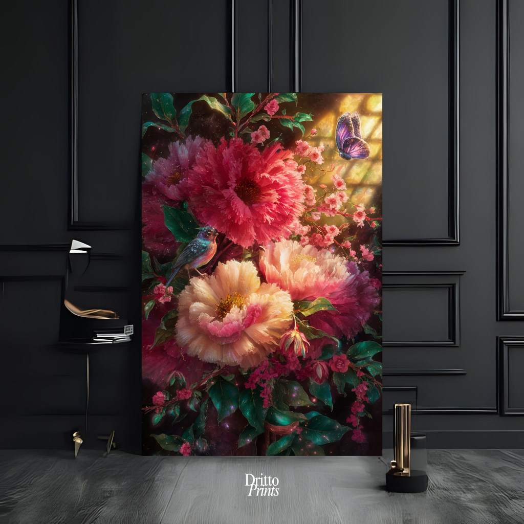(CD6) Bouquet of Light - Canvas