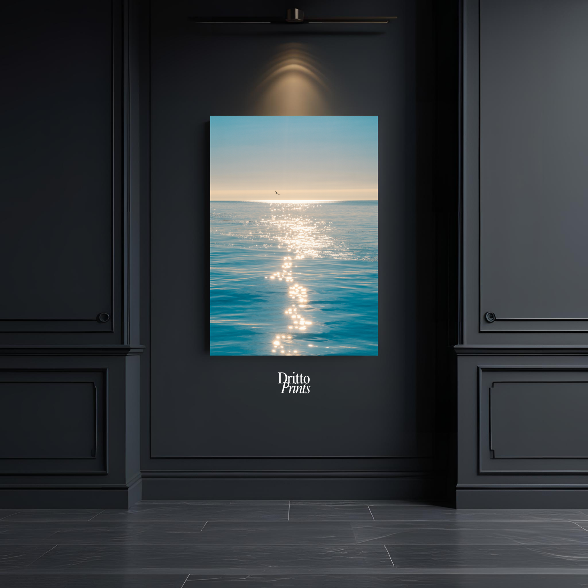 (PD12) A Moment at Sea - Poster