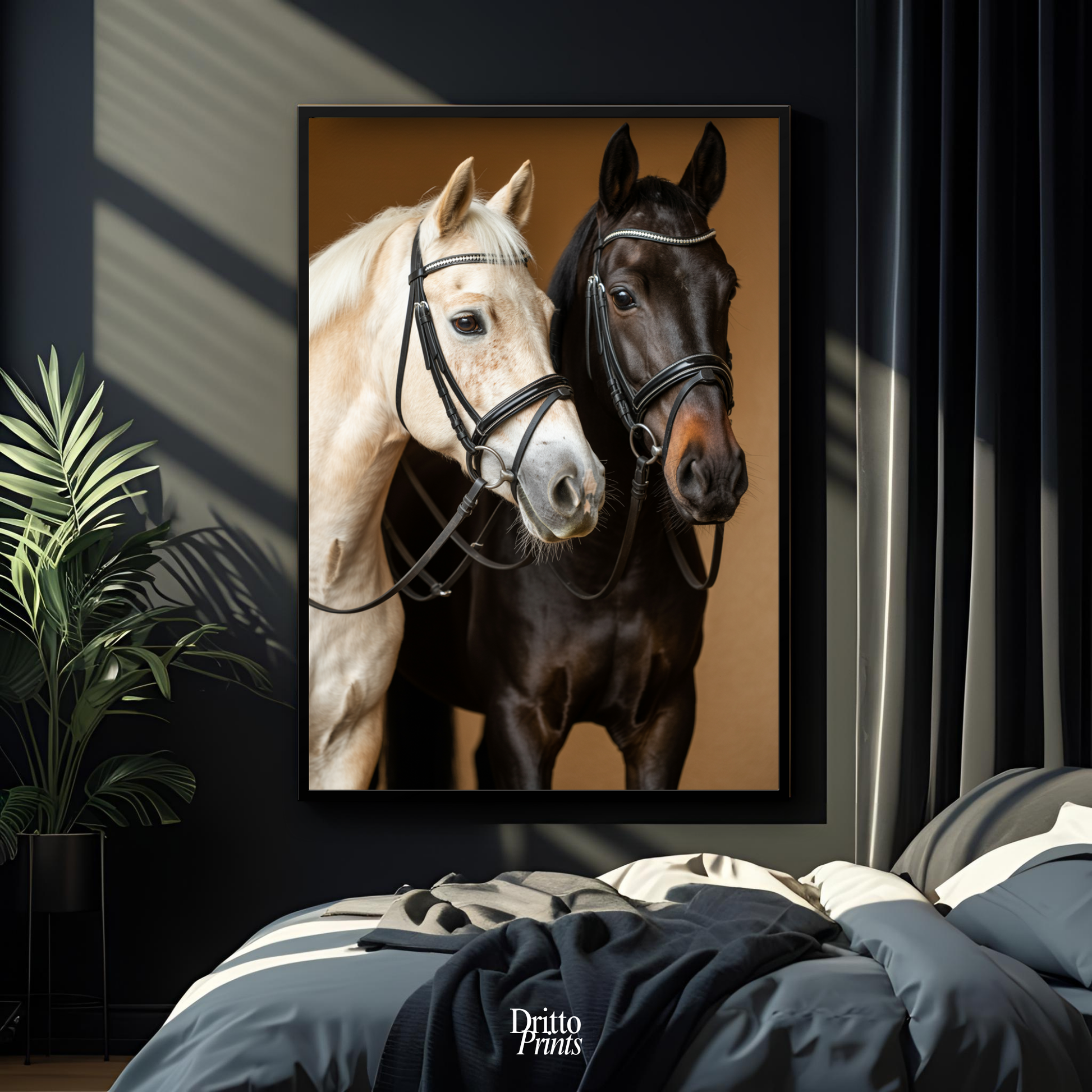 (FD22) Harmony in Contrast - Framed matte paper poster