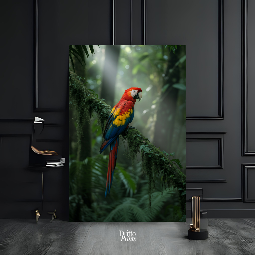 (CF1) Heart of the Rainforest - Framed canvas