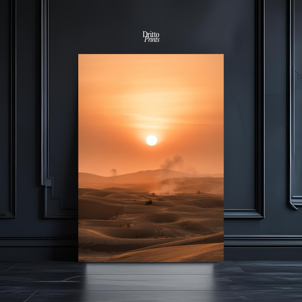 (PD18) Sunburnt Silence - Poster