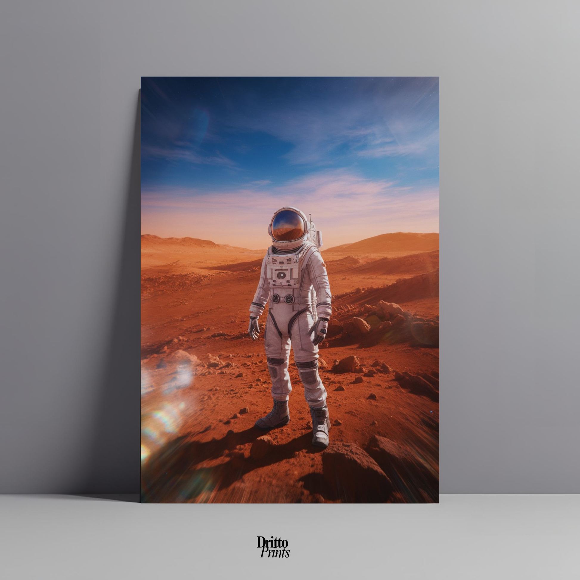 (PD22) Among Crimson Worlds - Poster
