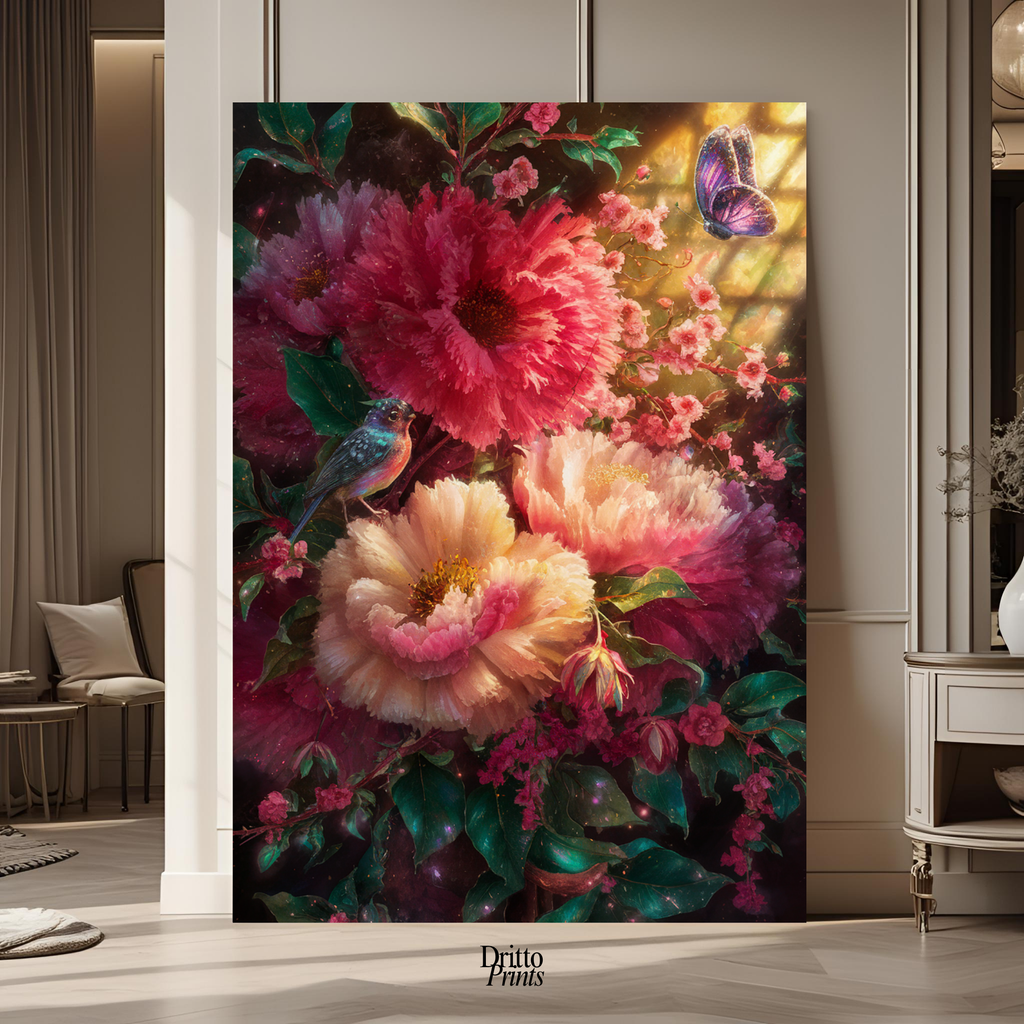 (CD6) Bouquet of Light - Canvas