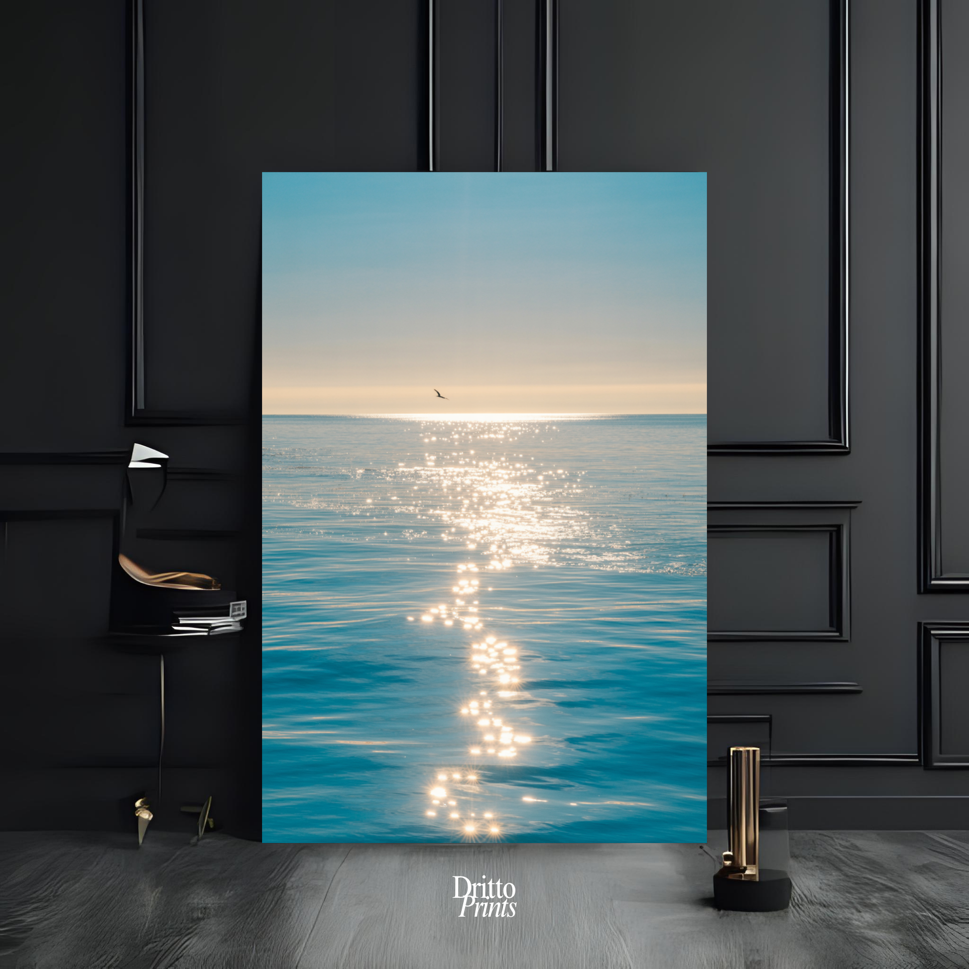 (PD12) A Moment at Sea - Poster
