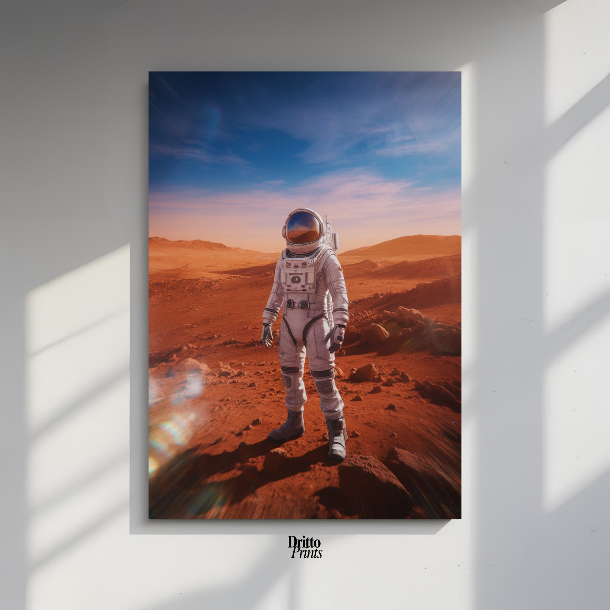 (PD22) Among Crimson Worlds - Poster