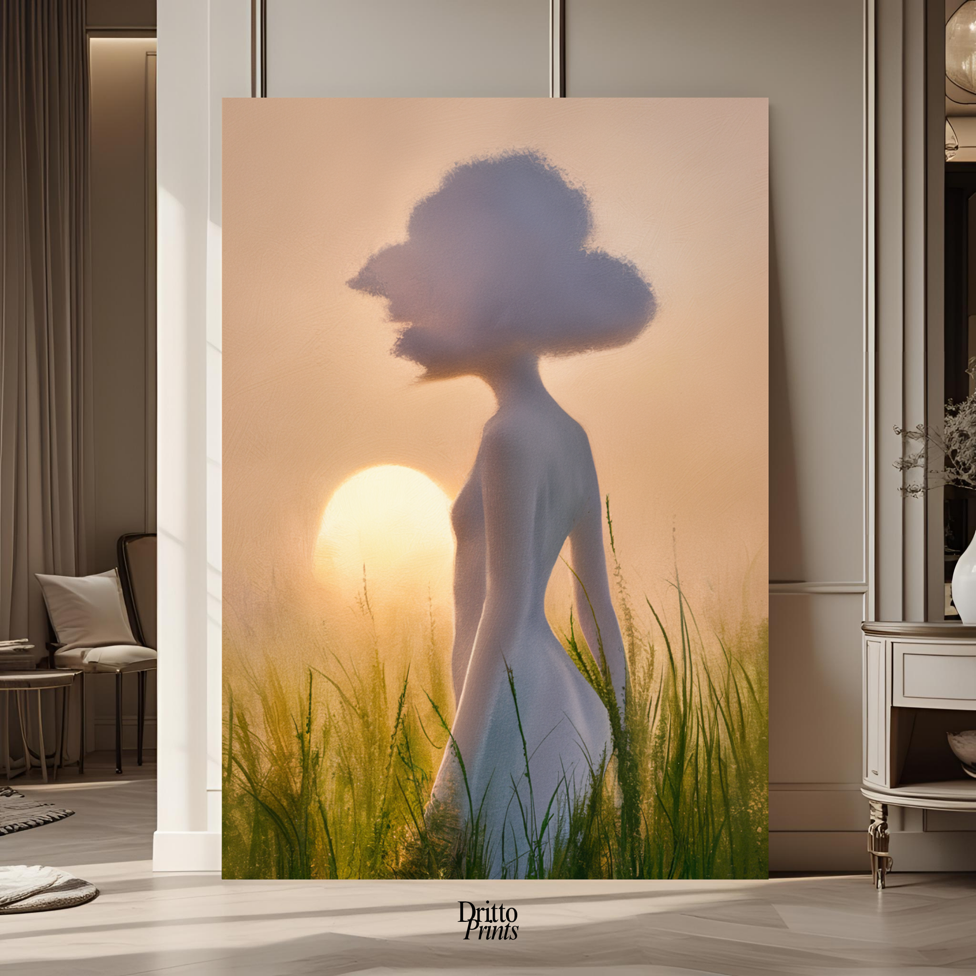 (PD9) Stillness in Bloom - Poster