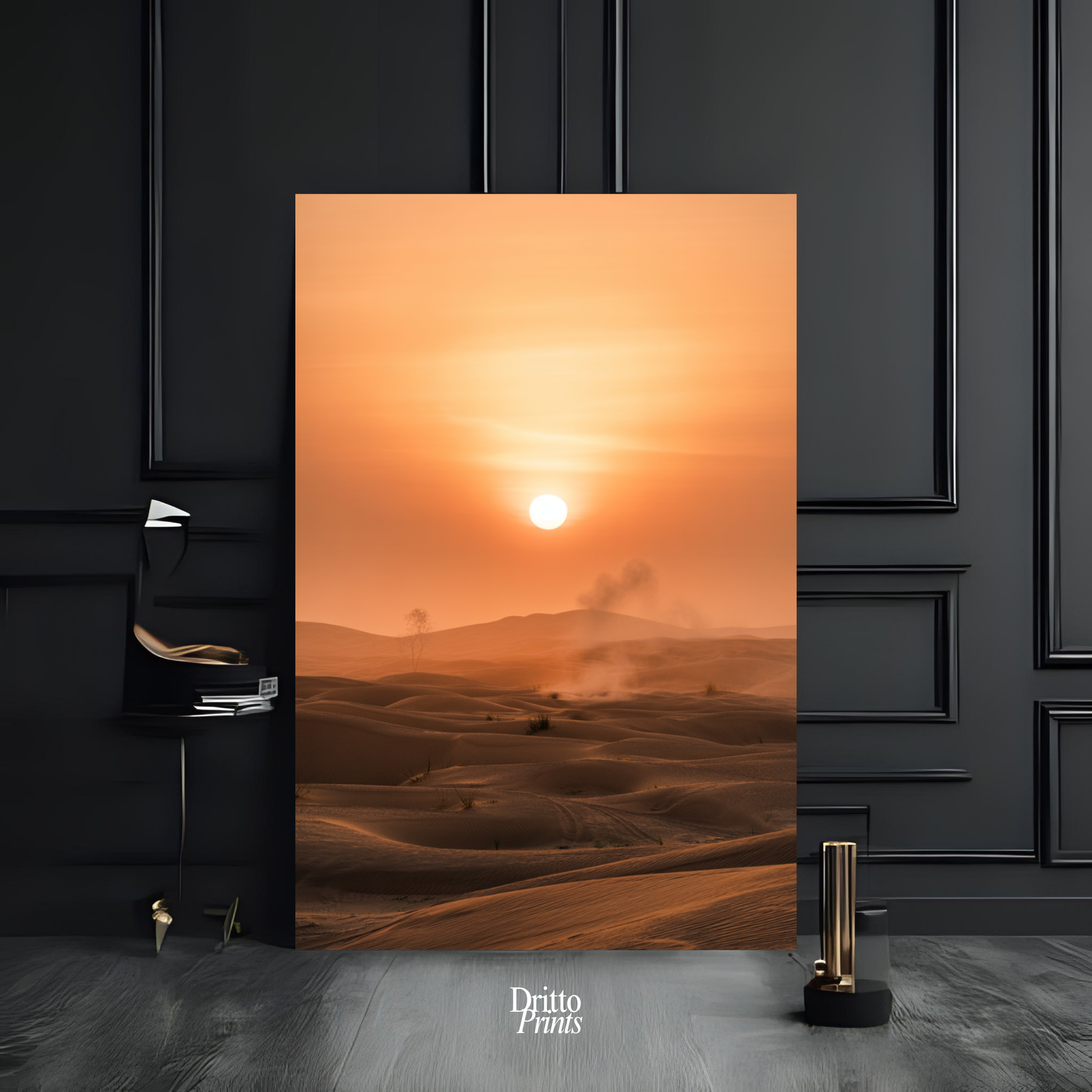 (PD18) Sunburnt Silence - Poster