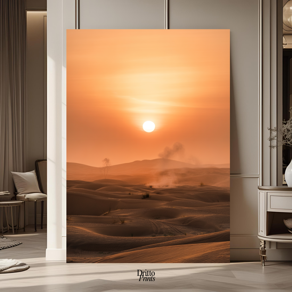 (PD18) Sunburnt Silence - Poster