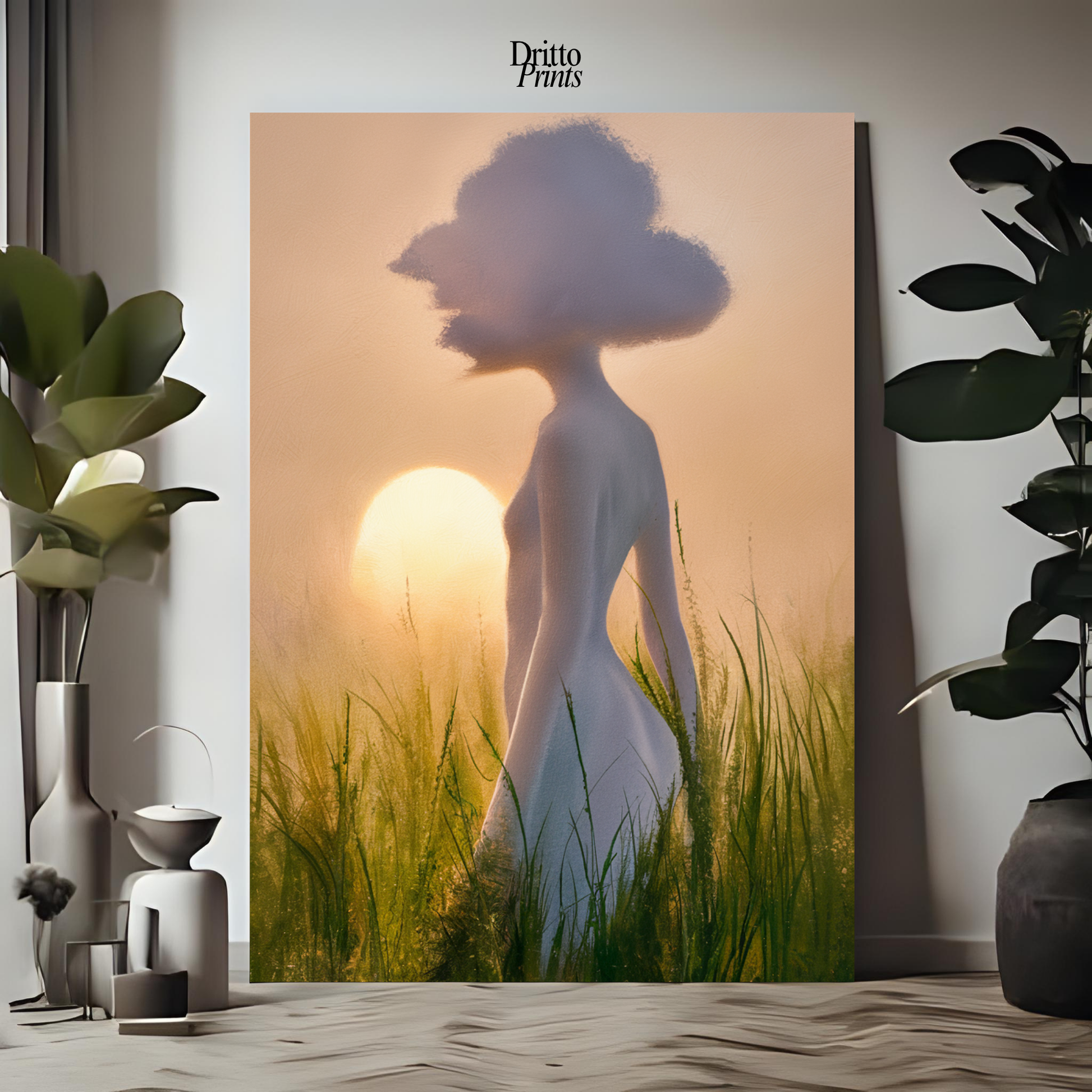 (PD9) Stillness in Bloom - Poster