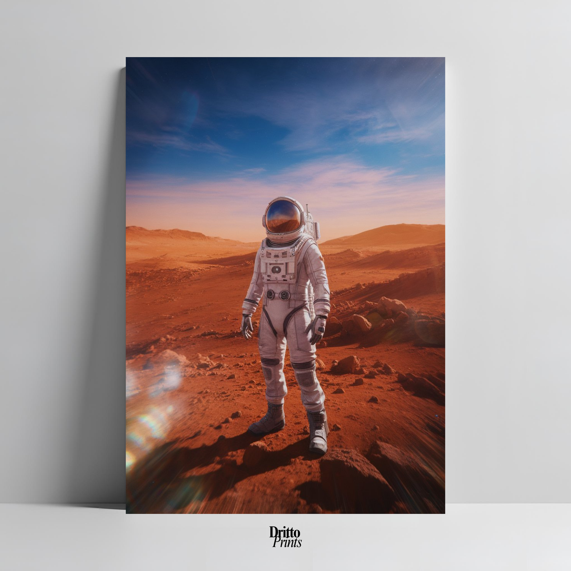 (PD22) Among Crimson Worlds - Poster