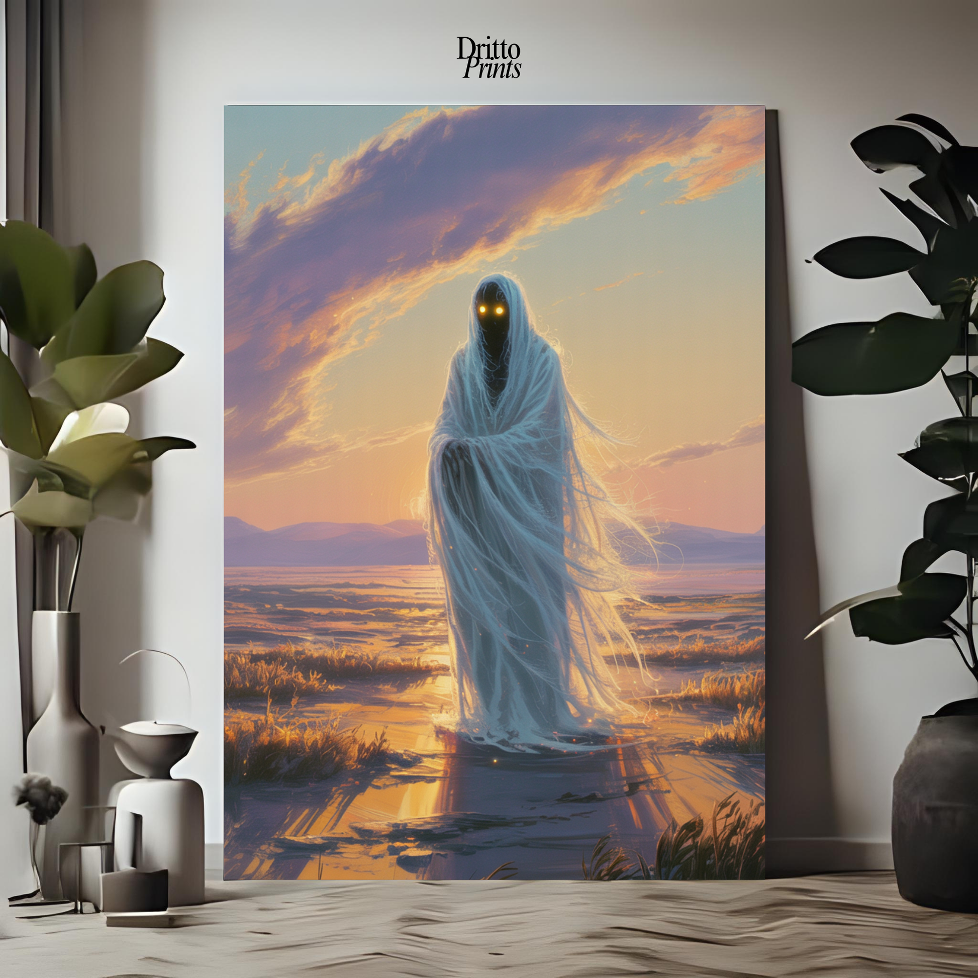 (PD10) Yellow Eyes in the Cosmos - Poster