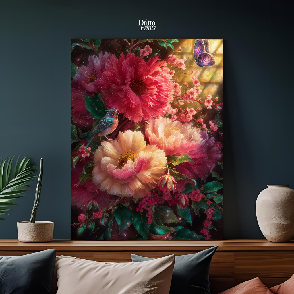 (CD6) Bouquet of Light - Canvas