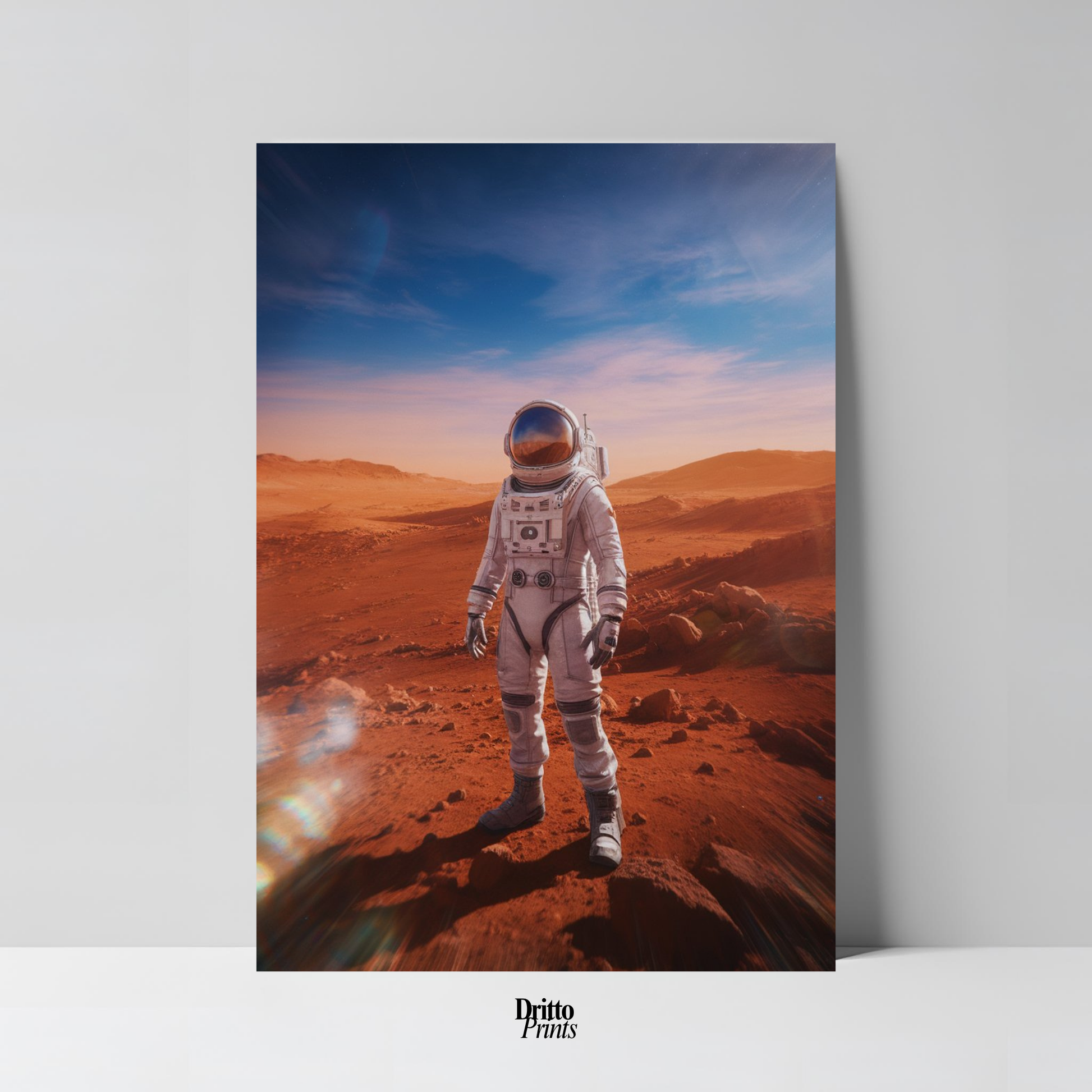 (PD22) Among Crimson Worlds - Poster