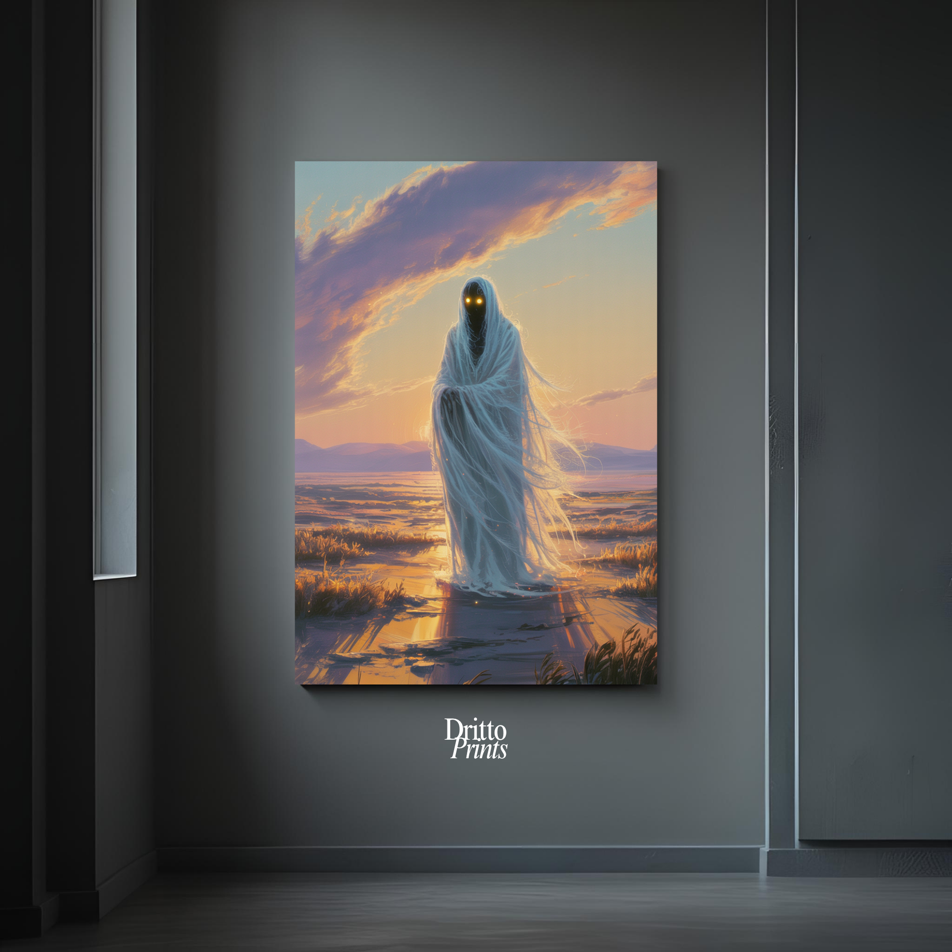 (PD10) Yellow Eyes in the Cosmos - Poster