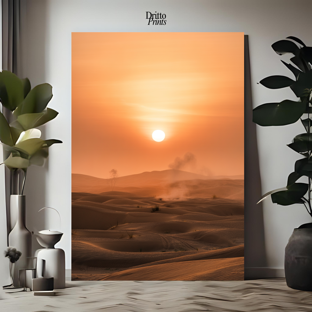 (PD18) Sunburnt Silence - Poster