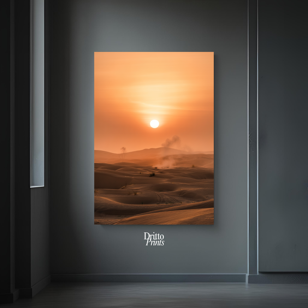 (PD18) Sunburnt Silence - Poster