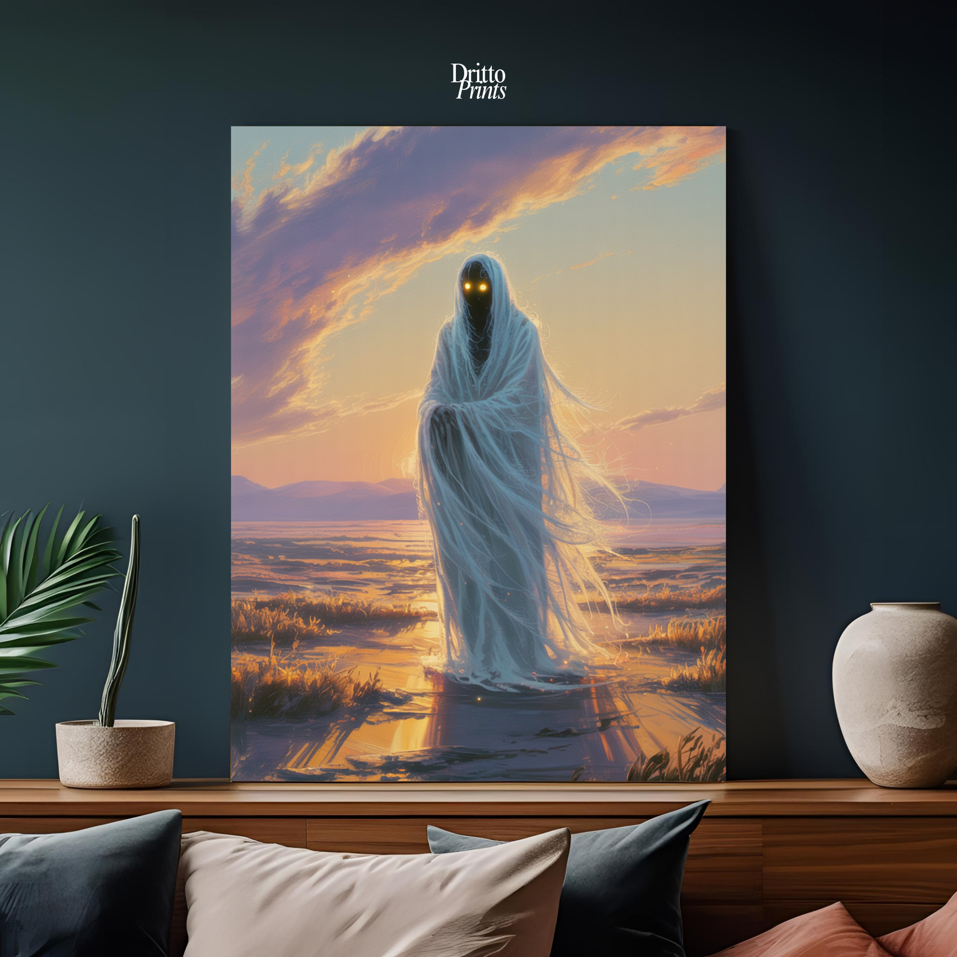 (PD10) Yellow Eyes in the Cosmos - Poster