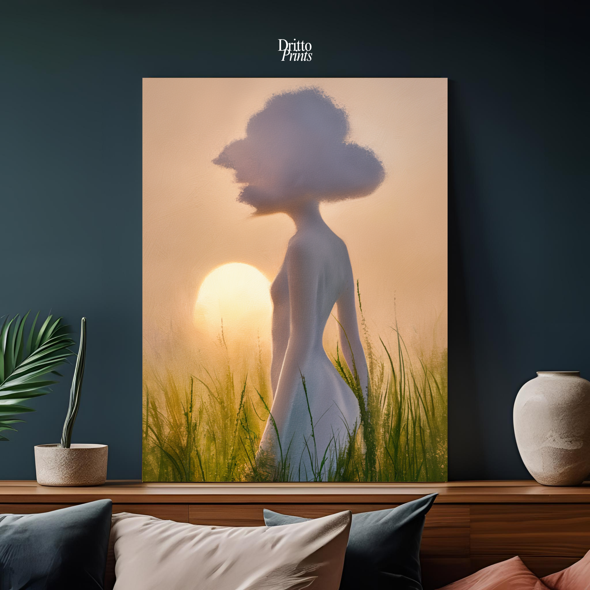 (PD9) Stillness in Bloom - Poster