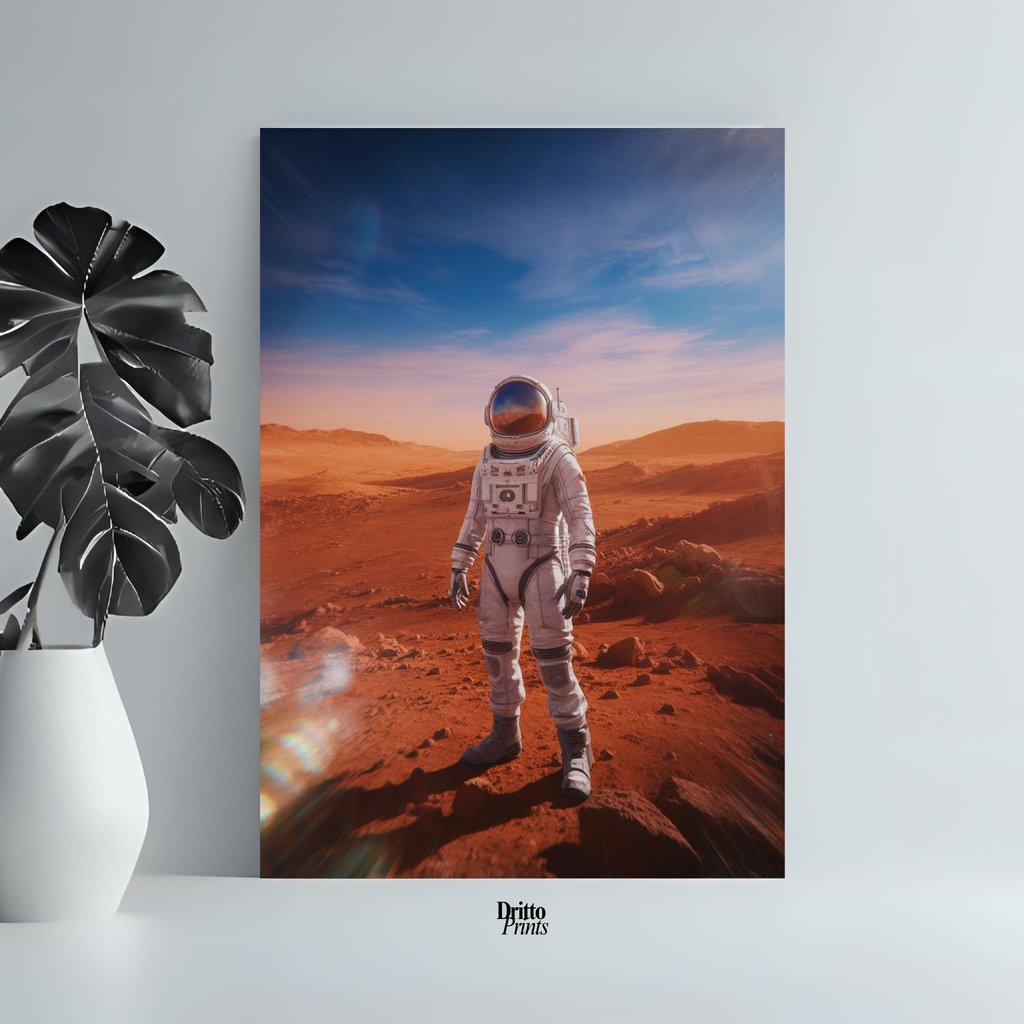(PD22) Among Crimson Worlds - Poster