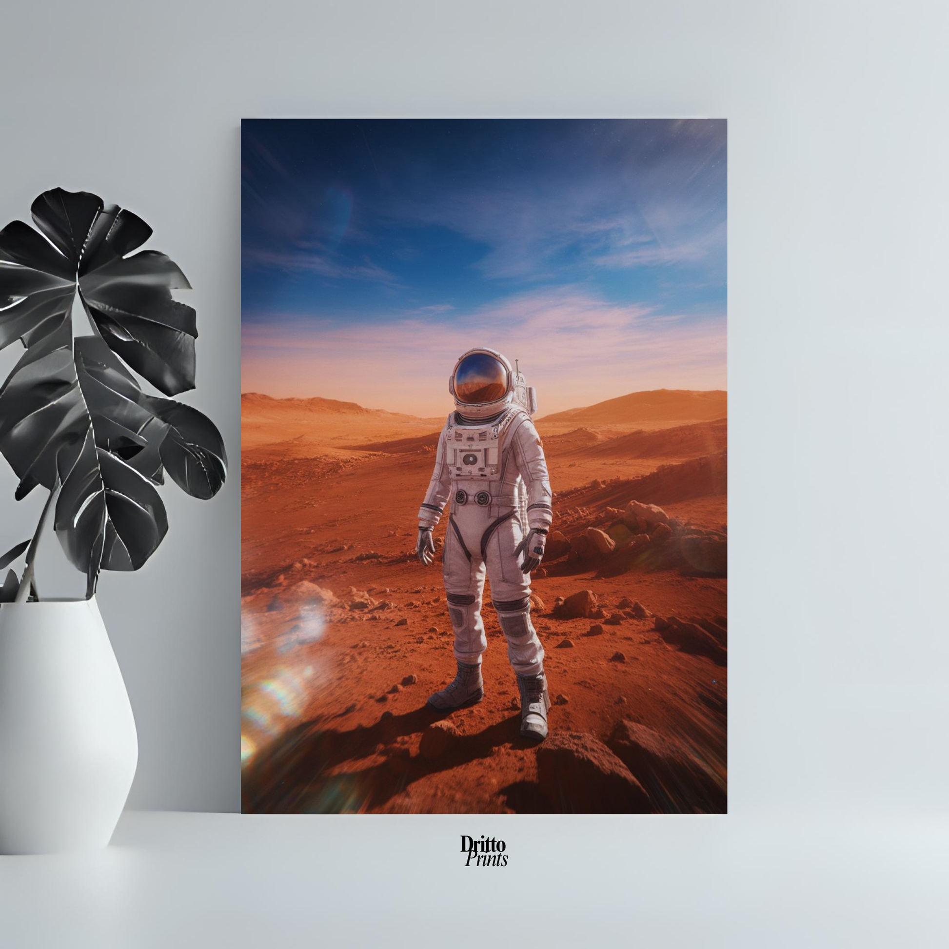(PD22) Among Crimson Worlds - Poster