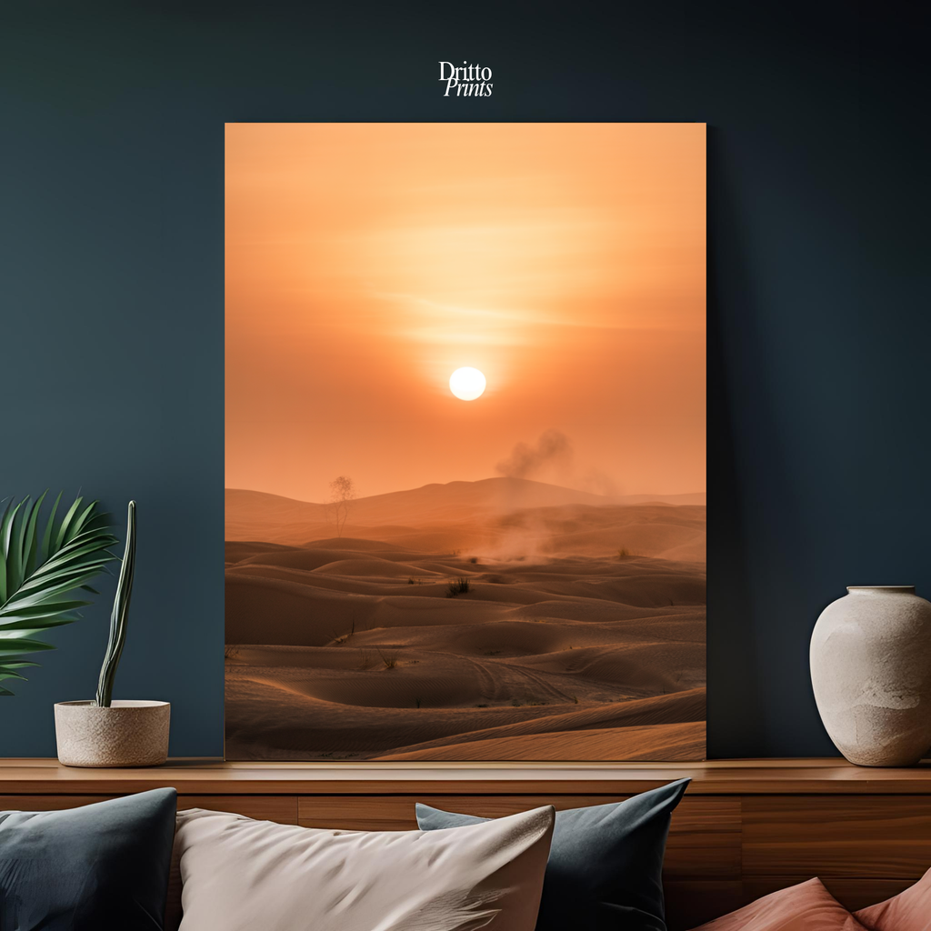 (PD18) Sunburnt Silence - Poster