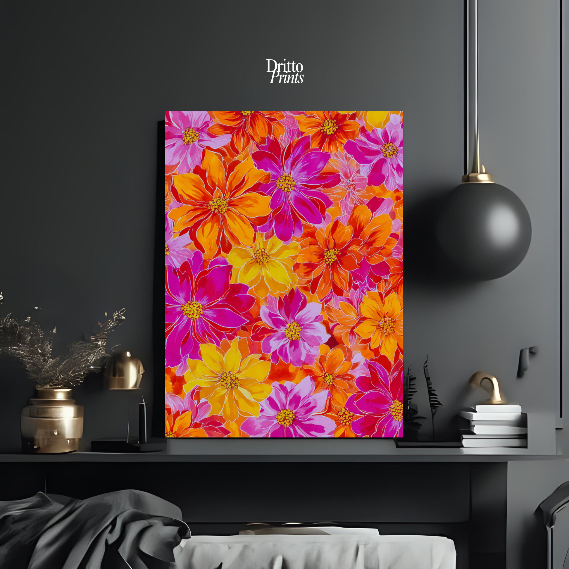 (CD8) Groove Garden - Canvas