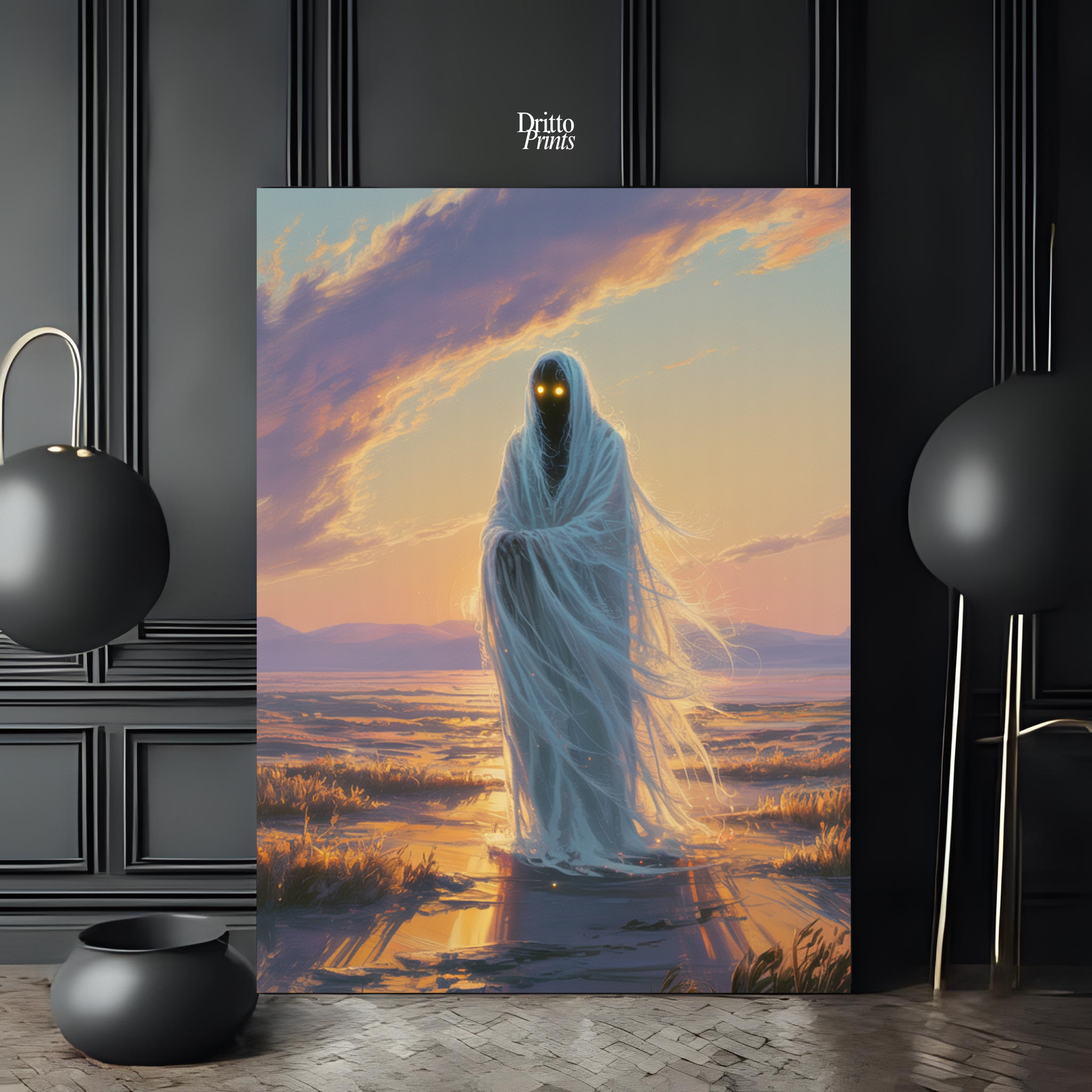 (PD10) Yellow Eyes in the Cosmos - Poster