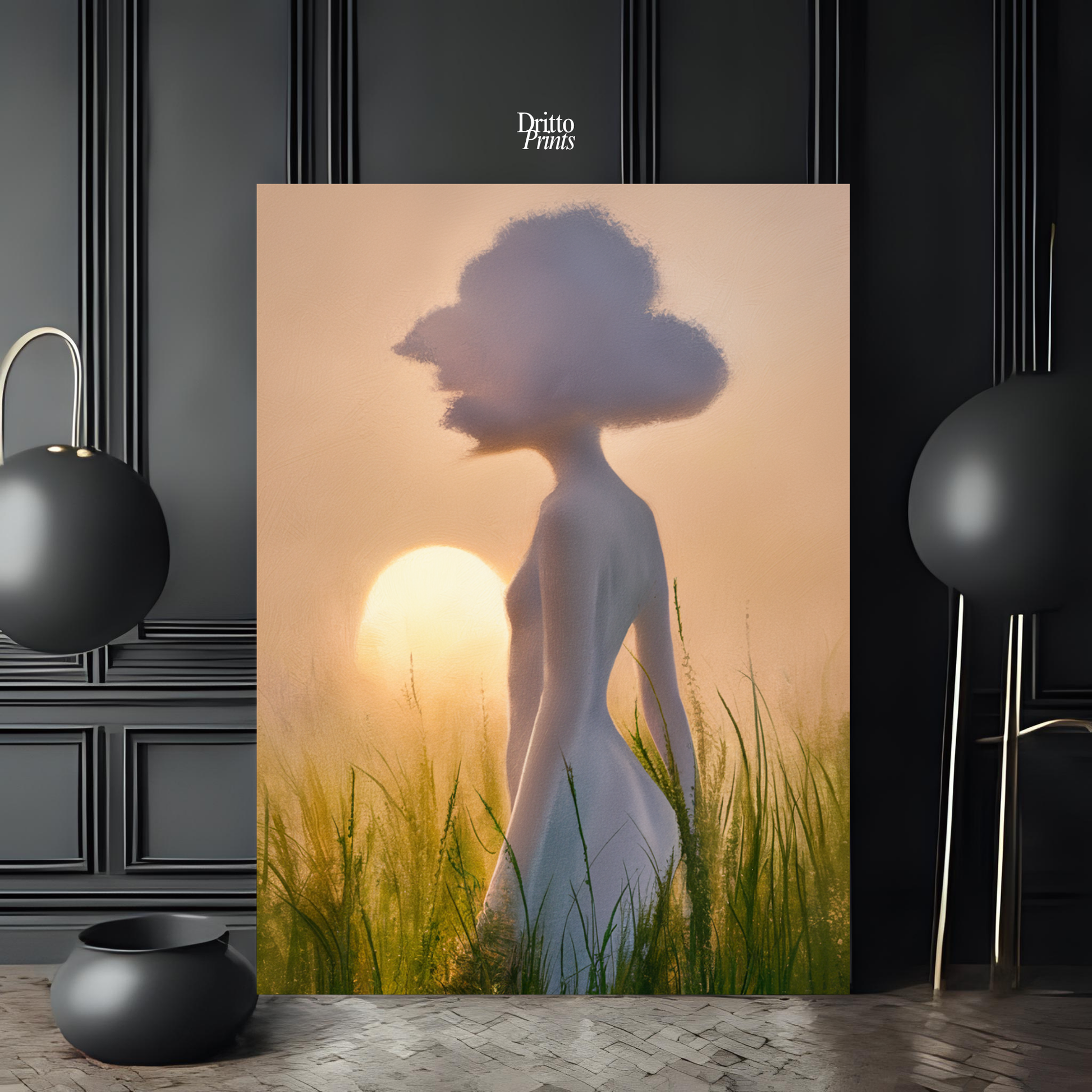 (PD9) Stillness in Bloom - Poster