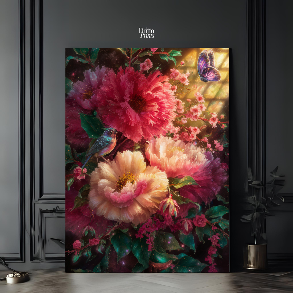 (CD6) Bouquet of Light - Canvas