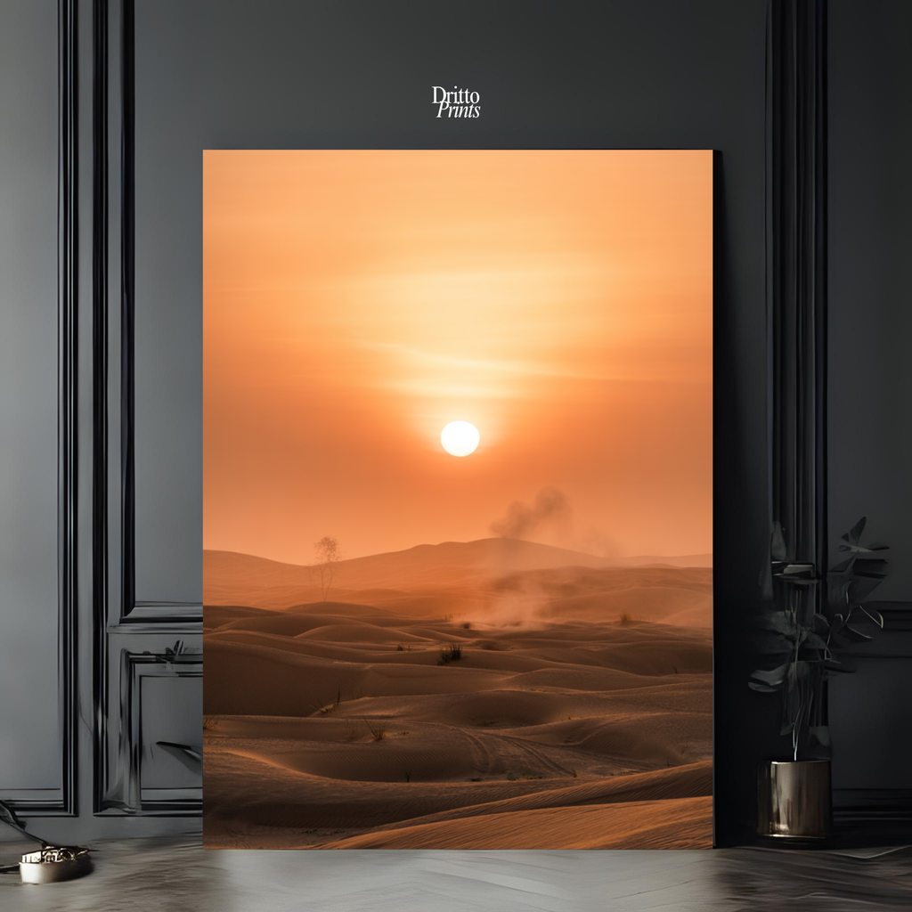 (PD18) Sunburnt Silence - Poster