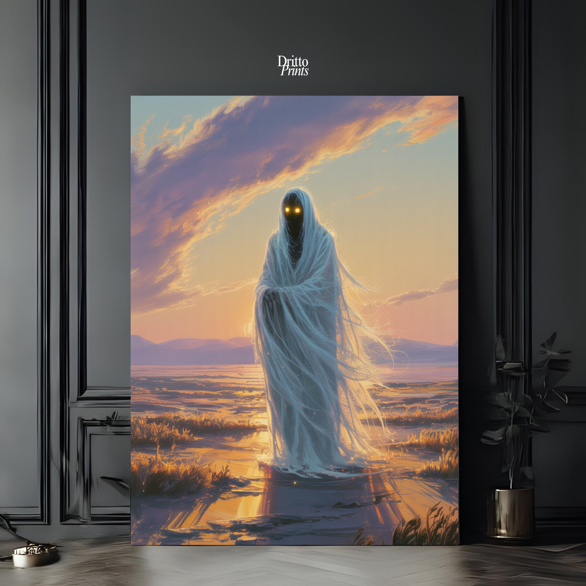 (PD10) Yellow Eyes in the Cosmos - Poster