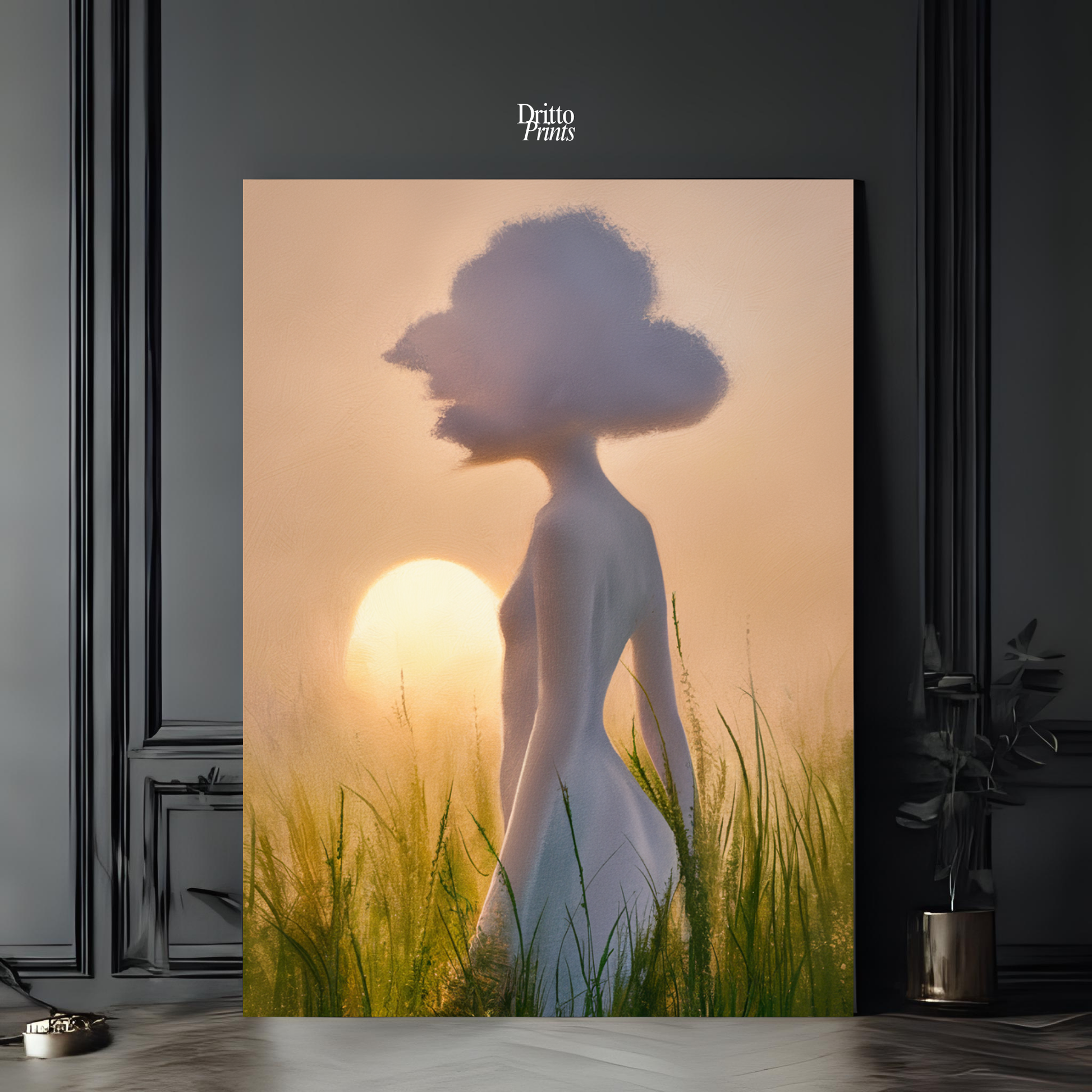 (PD9) Stillness in Bloom - Poster