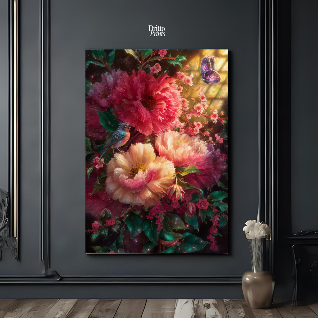 (CD6) Bouquet of Light - Canvas