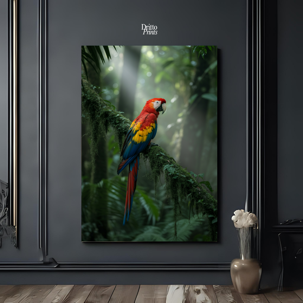 (CF1) Heart of the Rainforest - Framed canvas