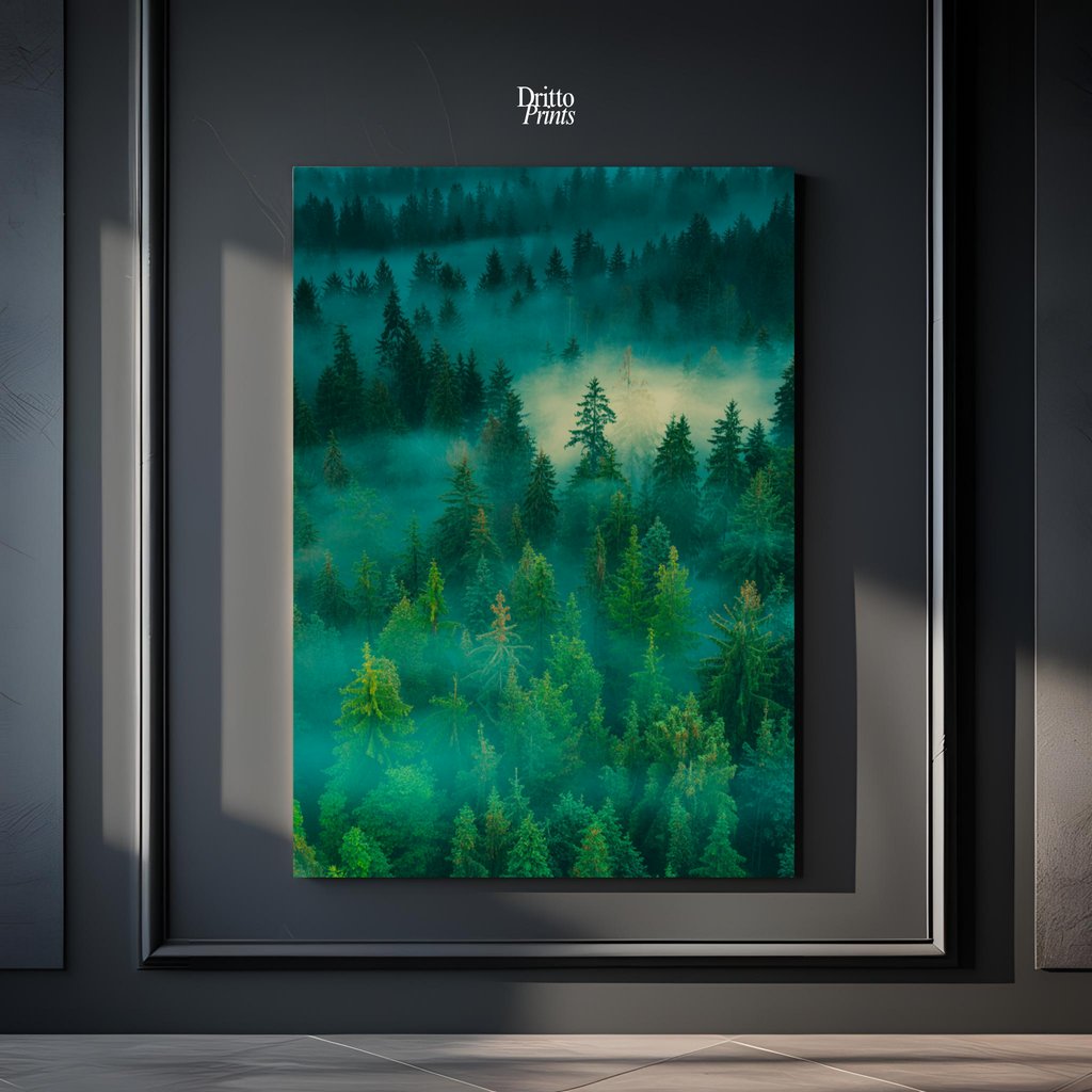 (CD4) Into the Morning Mist - Canvas