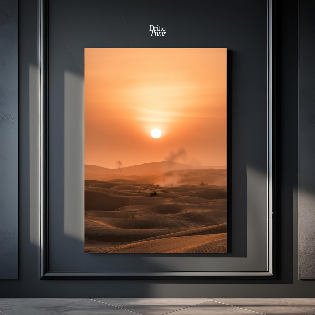 (PD18) Sunburnt Silence - Poster