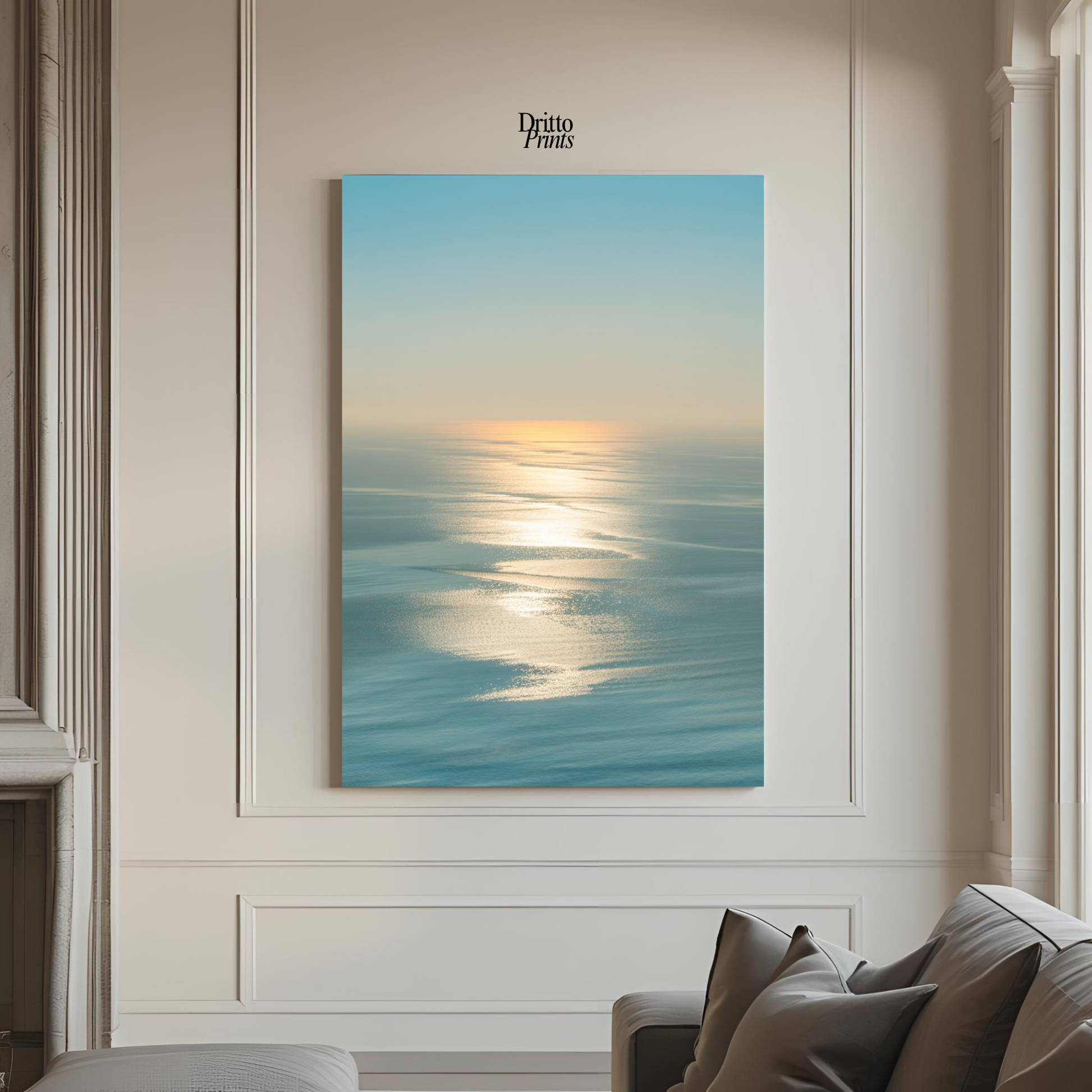 (CD3) Where Sky Meets Sea - Canvas